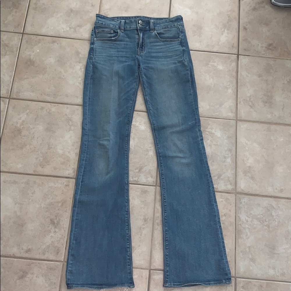 Boot cut jeans